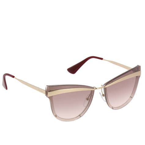 prada occhiali sole specchiatura rosa aste rosa|Occhiali Prada Linea Rossa Impavid.